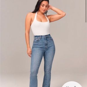 Abercrombie & fitch straight leg jeans in medium